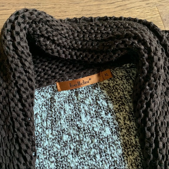 Boho Long Boucle Sweater Cardigan - Picture 3 of 7